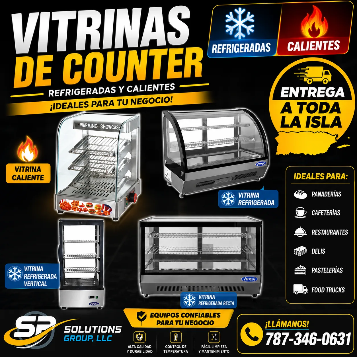Vitrinas comerciales en Puerto Rico